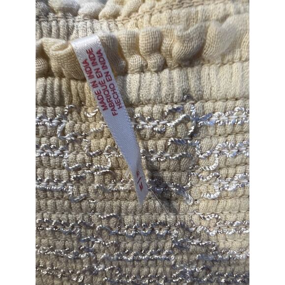 Free People Dahlia Embroidered Maxi Dress Size Medium Ballet Combo - Picture 12 of 12